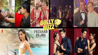 Bolly Buzz: Vicky Kasuhal-Katrina Kaif's first wedding anniversary; New 'Pathaan' song to be out soon
