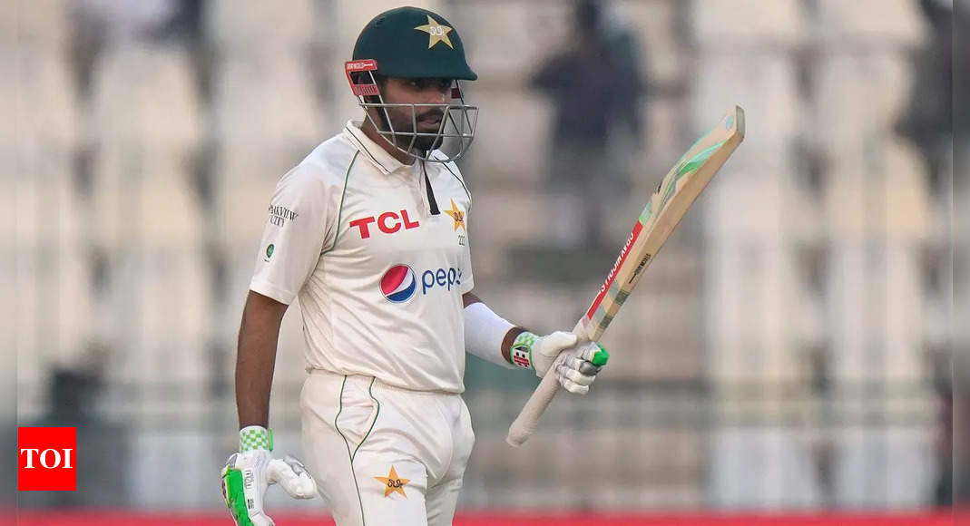 2nd Test: Babar leads Pakistan’s reply after Abrar claims seven on debut | Cricket News – Times of India