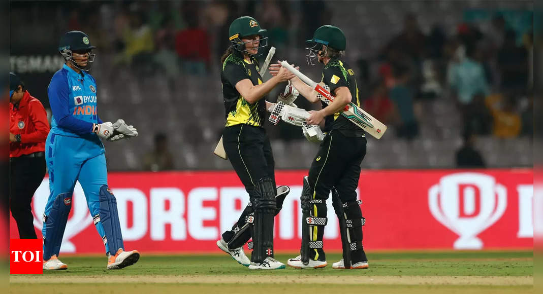 1st T20I: Beth Mooney fashions Australia women’s nine-wicket win over India | Cricket News – Times of India