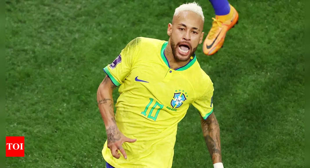 Neymar equals Pele’s record as Brazil’s all-time leading goal-scorer | Football News – Times of India