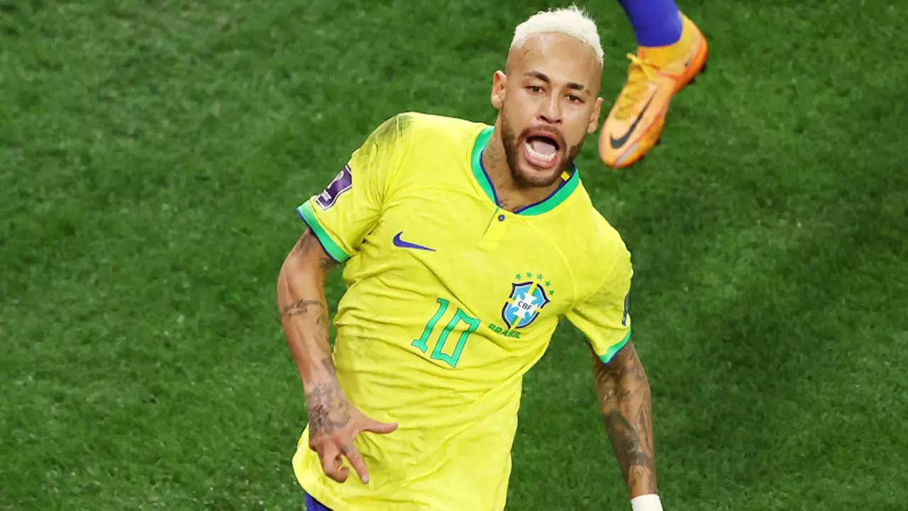 Neymar's best goals for Brazil in jerseys