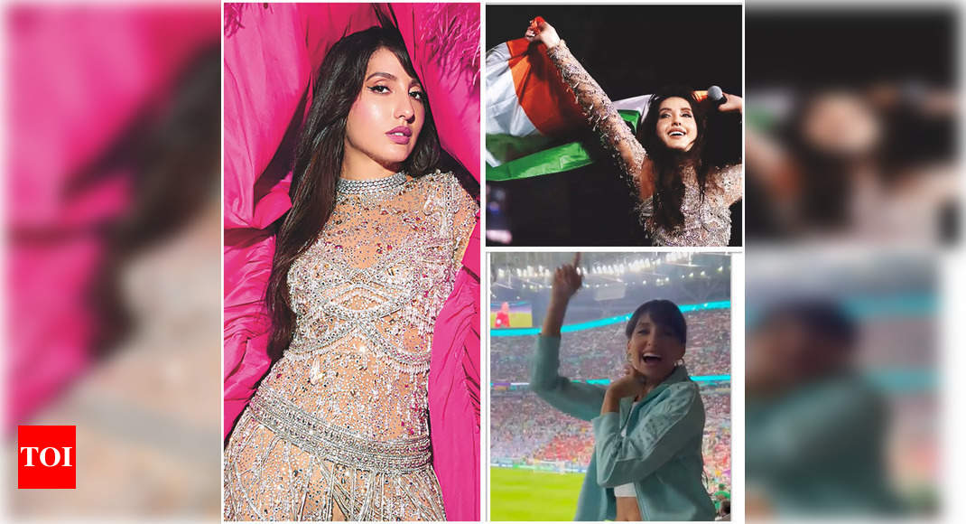Nora Fatehi: It would be fun to do a dance number with Ronaldo (FIFA WC special) – Times of India