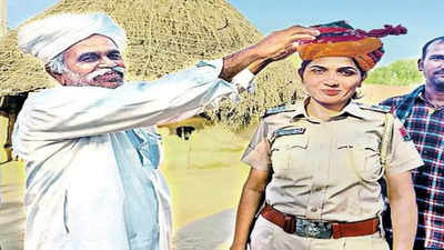 Rajasthan: Barmer girl battles all odds to become first cop in her hamlet