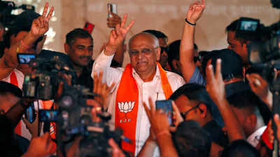 Bjp: Gujarat Election Results: BJP Won 11 Seats By Margin Of 1 Lakh+ ...