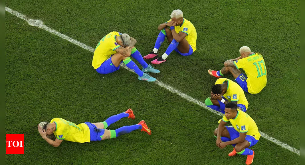 Brazil make shock WC exit: How the players reacted