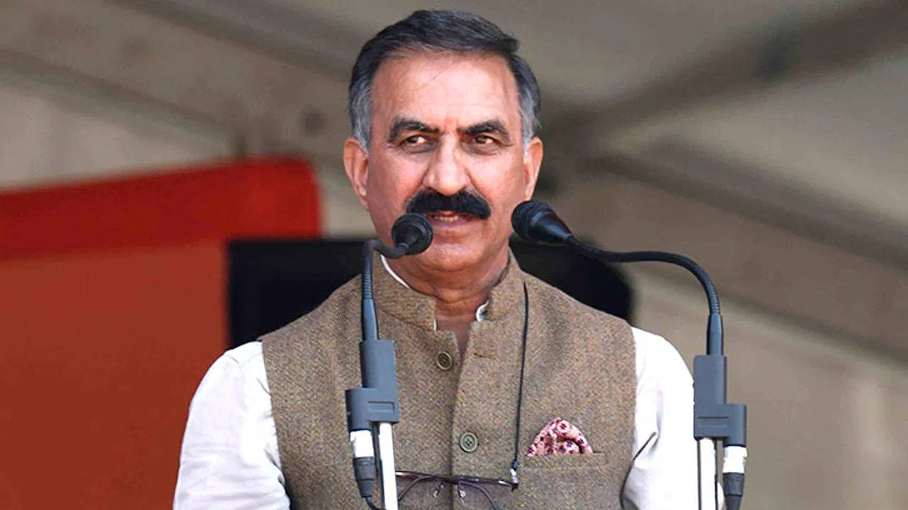 Sukhu: Who is Sukhvinder Sukhu, the next chief minister of Himachal Pradesh | Himachal-Pradesh Election News - Times of India