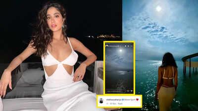 Is Janhvi Kapoor holidaying in Maldives with ex-boyfriend Shikhar Pahariya? Check out their similar posts