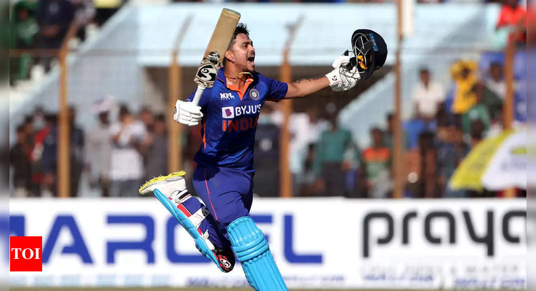 India vs Bangladesh, 3rd ODI: Ishan Kishan smashes fastest double ton as India deny Bangladesh clean sweep | Cricket News – Times of India