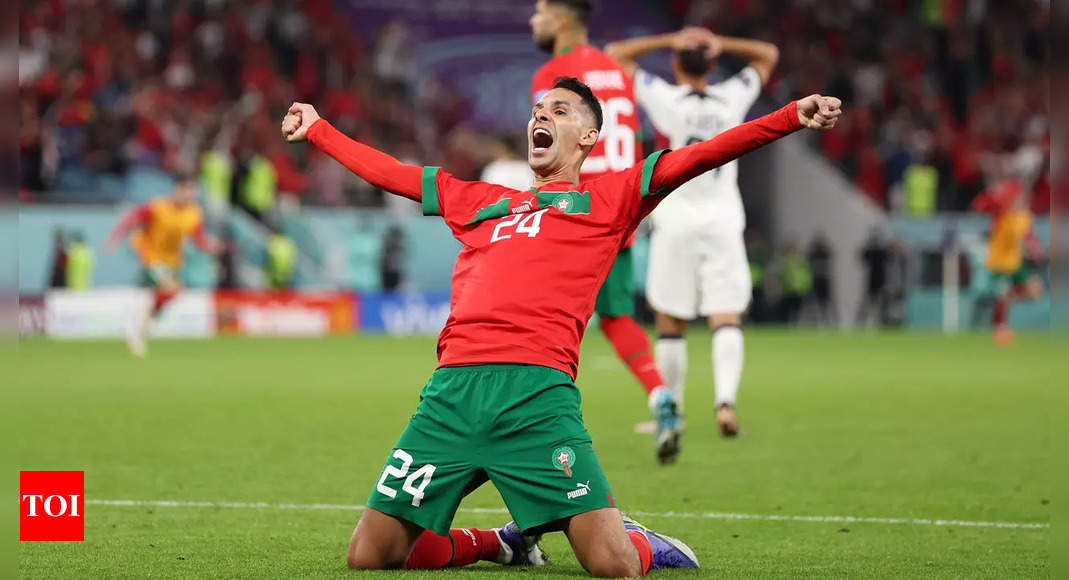 Morocco vs Portugal Highlights: Morocco reach historic semis, knock Portugal out of the World Cup | Football News – Times of India