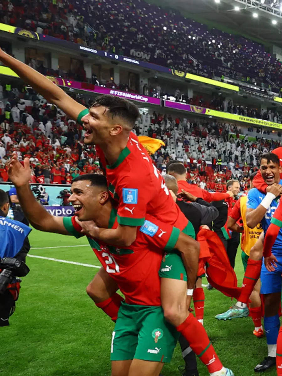 Morocco Down Portugal To Become First Ever African World Cup Semi