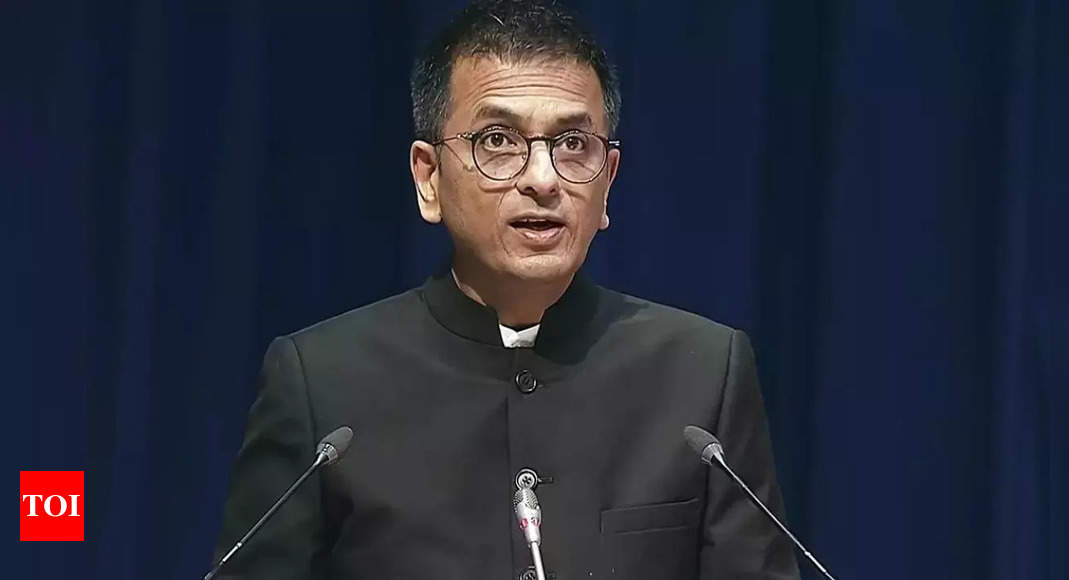CJI DY Chandrachud pitches for relook at ‘age of consent’ under Pocso Act | India News – Times of India
