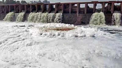 Maharashtra: Frequent toxic foam in Indrayani river worries residents of temple town