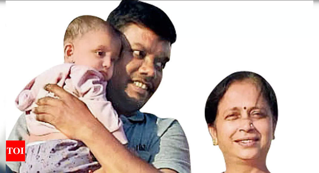 कोविड ने उनके बेटे को मार डाला, आशा गुजरात में बच्ची के रूप में पुनर्जन्म |  अहमदाबाद समाचार – टाइम्स ऑफ इंडिया