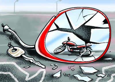 Helmetless 18-yr-old Dies In Bike Crash | Bhopal News - Times of India