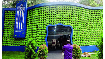 Eco-friendly products used to design IFFK venue