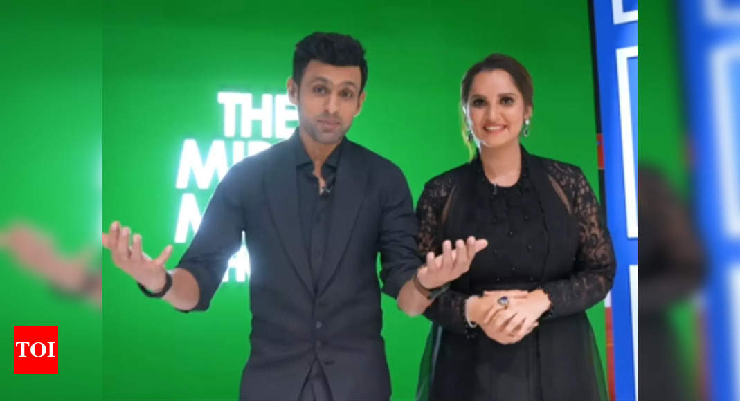 Amid divorce rumours, Shoaib Malik drops new promo of talk show with wife Sania Mirza – Times of India
