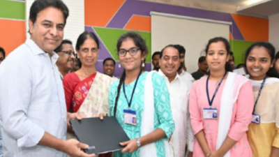 KT Rama Rao's laptop bonanza at IIIT-Basara convocation in Telangana