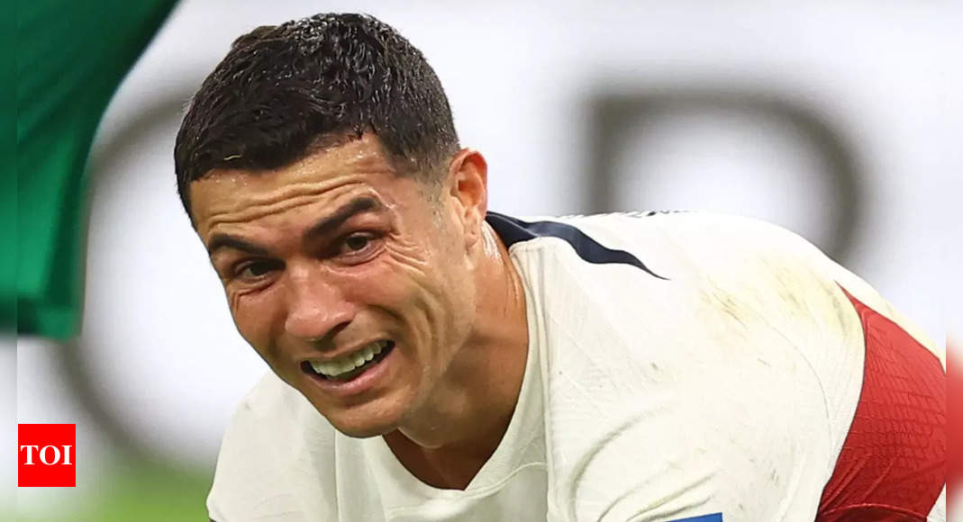 Cristiano Ronaldo’s FIFA World Cup ends in tears | Football News – Times of India