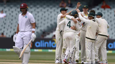 2nd Test: Australia hammer West Indies by 419 runs to sweep series