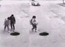 Viral: Kids carry big rocks to cover the manhole