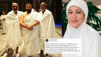 DJ Khaled performs Umrah at Mecca with Mike Tyson; Gauahar Khan is moved after seeing his visuals – ‘in Makkah ALL are equal'