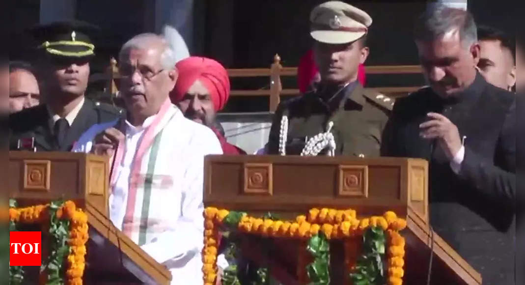 Sukhvinder Singh Sukhu Takes Oath As 15th Chief Minister Of Himachal ...