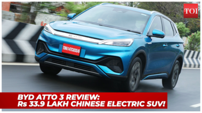 BYD Atto 3 drive review: Funky Chinese EV but a truly premium SUV?