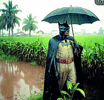 Viral ‘sad superhero’ creator draws attention at film fest