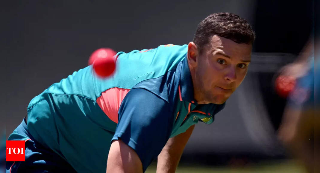 Australia’s Josh Hazlewood out of 1st Test against South Africa | Cricket News – Times of India