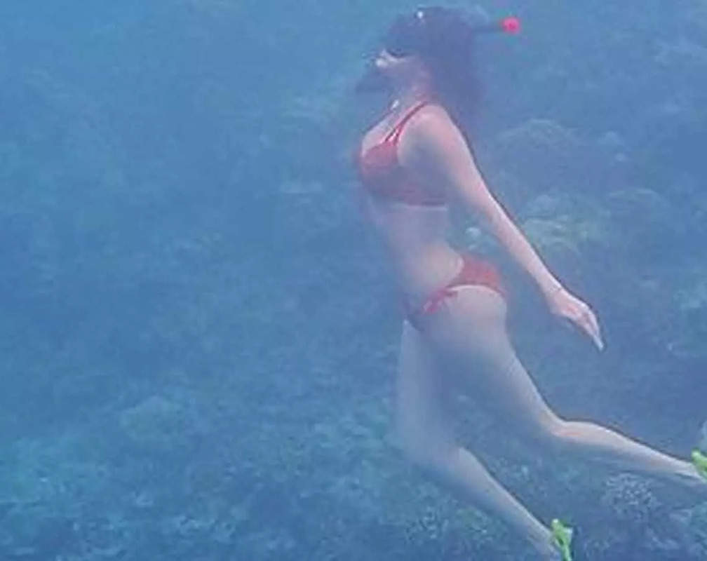 
'Tandav' actress Amyra Dastur's BIKINI look goes viral, goes scuba diving in Maldives
