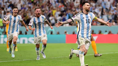 Messi Argentina 2014 WORLD CUP FINAL Away Jersey in 2023