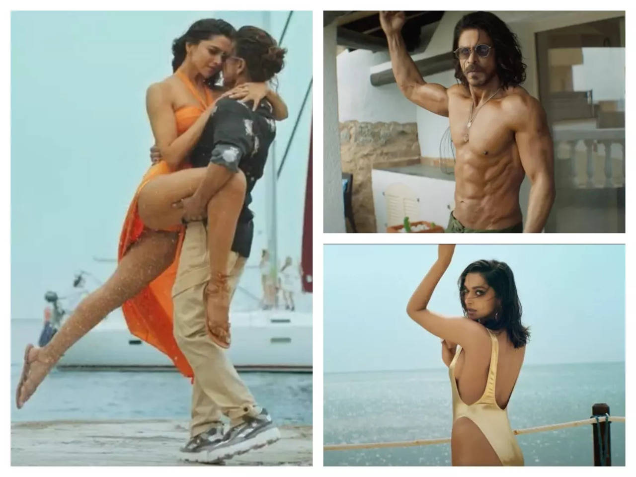 Deepika Padukone Sexy And Naked Video - Besharam Rang: Shah Rukh Khan and Deepika Padukone sizzle in 'Pathaan'  song; actor says 'beauty is an attitude' | Hindi Movie News - Times of India