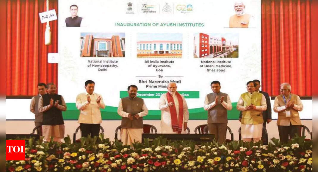 Ayush Ayurveda institute will be developed into wellness hub, says