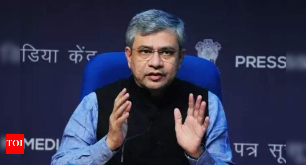 Rs 1.25 lakh crore black money recovered by government: Ashwini Vaishnaw – Times of India