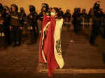 Protest demanding the closure of Congress in Lima