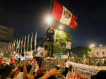 Protest demanding the closure of Congress in Lima