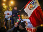 Protest demanding the closure of Congress in Lima