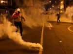 Demonstration to demand the dissolution of Congress and to hold democratic elections, in Lima