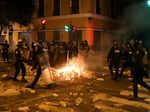 Demonstration to demand the dissolution of Congress and to hold democratic elections, in Lima