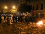 Demonstration to demand the dissolution of Congress and to hold democratic elections, in Lima