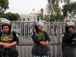 Demonstration to demand the dissolution of Congress and to hold democratic elections, in Lima