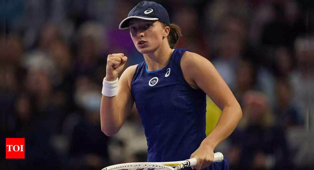 Top-ranked Iga Swiatek named WTA Player of the Year | Tennis News – Times of India