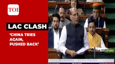 India, China troops clash: Rajnath Singh briefs Parliament, says 'Army stopped PLA, forced them to retreat'