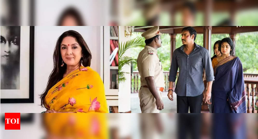 Neena Gupta opens up on her movie Vadh’s comparison with Drishyam, reveals she hasn’t seen the latter – Times of India