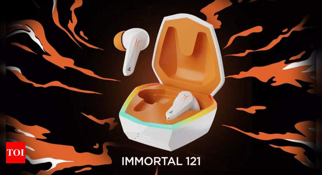 Boat Immortal 121 gaming true wireless earbuds launched: Price, features and more – Times of India