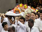 Stars at last rites of late Shammi Kapoor