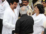 Stars at last rites of late Shammi Kapoor