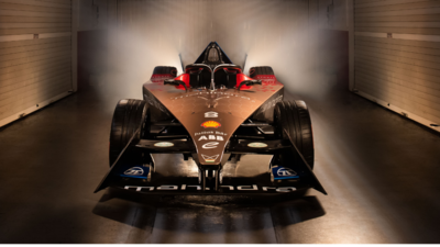Mahindra M9Electro Formula E car revealed: Details explained