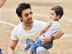 Ashish Choudhary with son