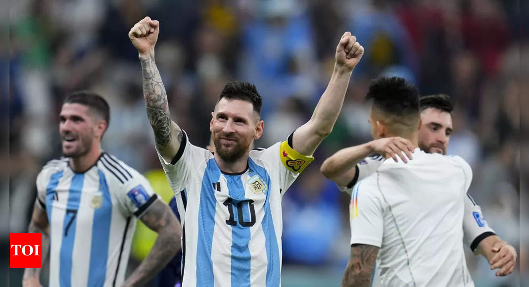 Lionel Messi revels in ‘crazy’ success as Argentina reach FIFA World Cup final | Football News – Times of India